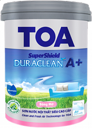 Sơn nội thất BÓNG MỜ cao cấp SUPERSHIELD DURACLEAN A+ 