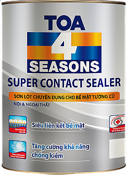 Sơn lót chuyên dụng nội, ngoại thất TOA 4 SEASONS SUPER CONTACT SEALER 