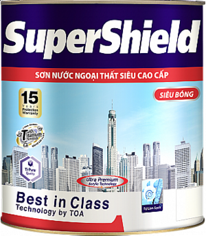 Sơn ngoại thất cao cấp SUPERSHIELD SIÊU BÓNG 