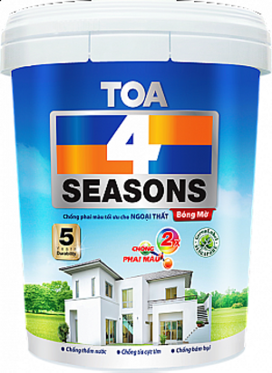 Sơn ngoại thất TOA 4 SEASONS BÓNG MỜ 