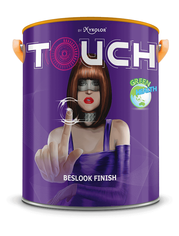 Sơn nước nội thất đẹp đẳng cấp MYKOLOR TOUCH BESLOOK FINISH 