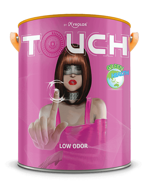 Sơn mùi tự nhiên nội thất MYKOLOR TOUCH LOW ODOR 