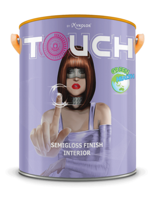 Sơn nước nội thất bóng SEMI MYKOLOR TOUCH SEMIGLOSS FINISH INTERIOR