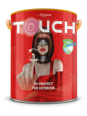  Sơn ngoại thất cao cấp chống bám bẩn, chống phai màu - MYKOLOR TOUCH UV PROTECT FOR EXTERIOR 